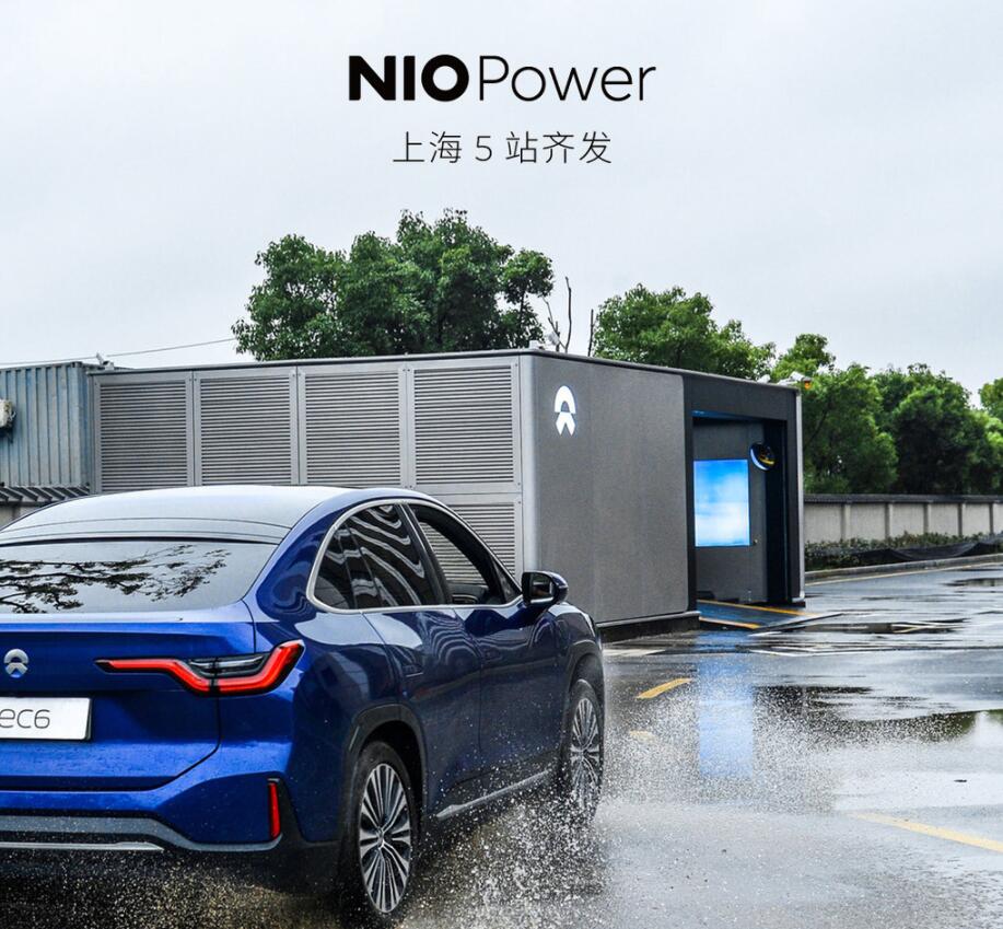 Nio opens 5 new battery swap stations in Shanghai, bringing total in China to 289-CnEVPost