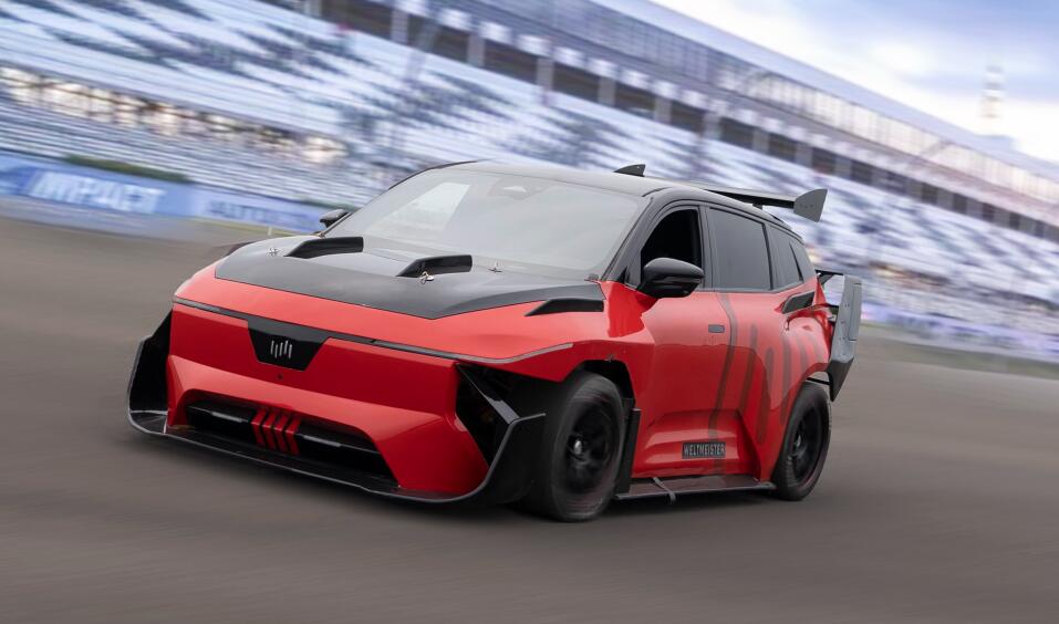 WM Motor boasts its modified car can accelerate from 0 to 100 km/h in 1.8 seconds-CnEVPost