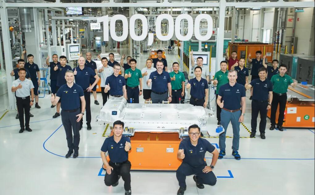 BMW Brilliance sees its 100,000th power battery roll off line-CnEVPost