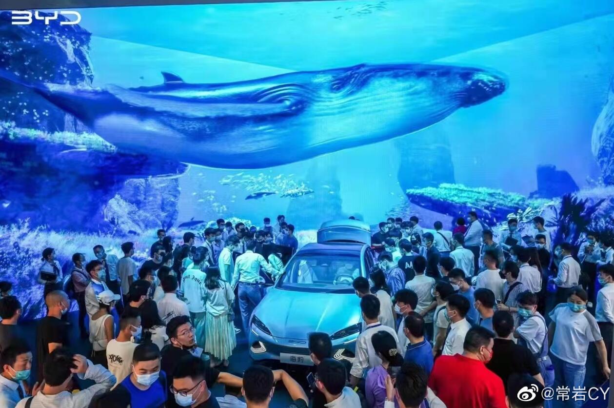 BYD booth at Shenzhen auto show attracts large crowd after Seal starts pre-sale at perfect timing-CnEVPost