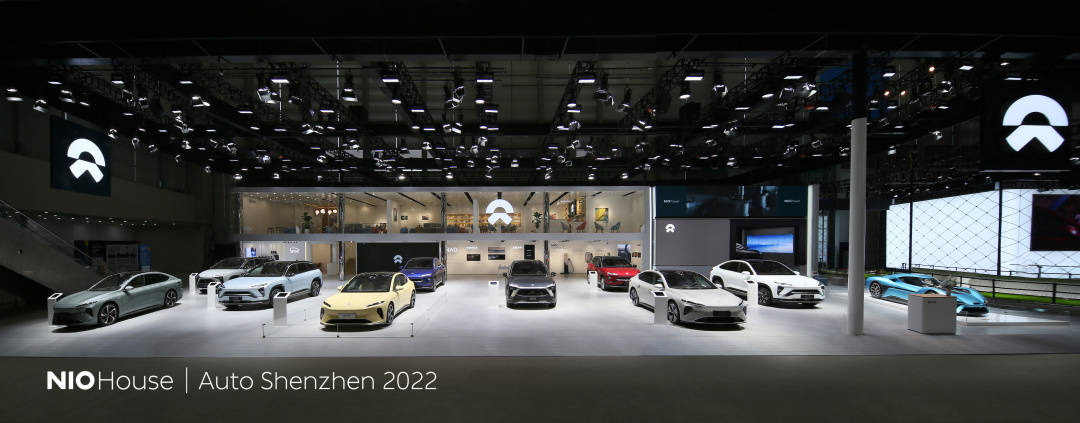 Nio brings its full lineup of models to Auto Shenzhen 2022-CnEVPost