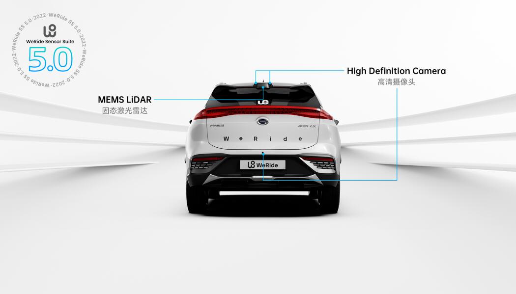 WeRide unveils smaller, lower-cost self-driving sensor suite-CnEVPost