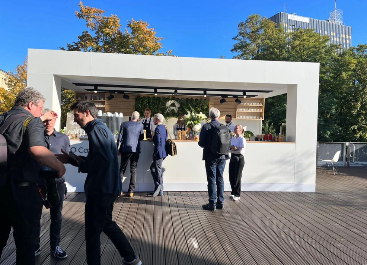 Nio president shares images from Nio Berlin 2022 as event about to begin-CnEVPost