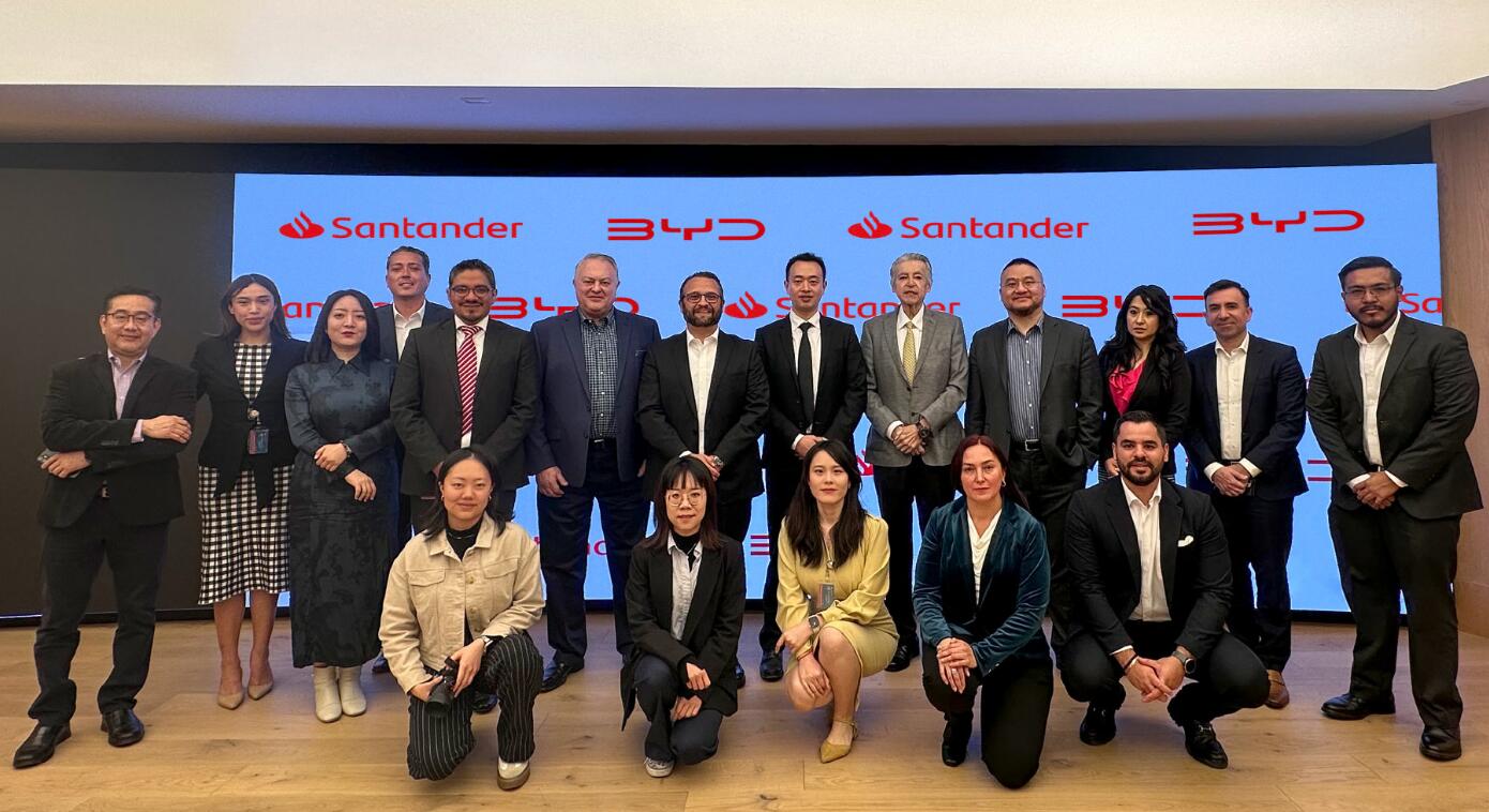 BYD partners with Santander Bank in Mexico to pave way for local market entry-CnEVPost