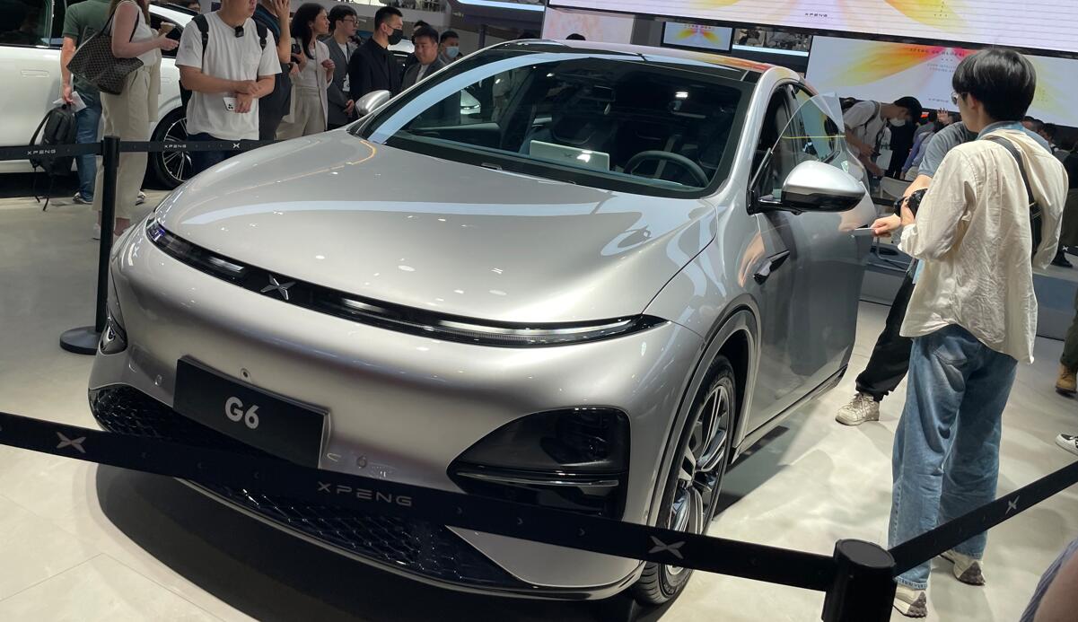 Xpeng G6 debuts at Shanghai auto show - CnEVPost