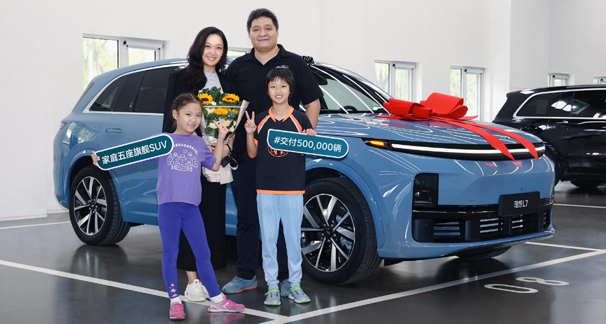 Li Auto reaches 500,000th delivery milestone-CnEVPost