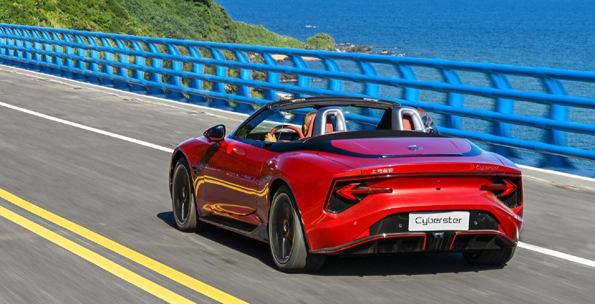 MG's electric roadster Cyberster opens for pre-order in China-CnEVPost