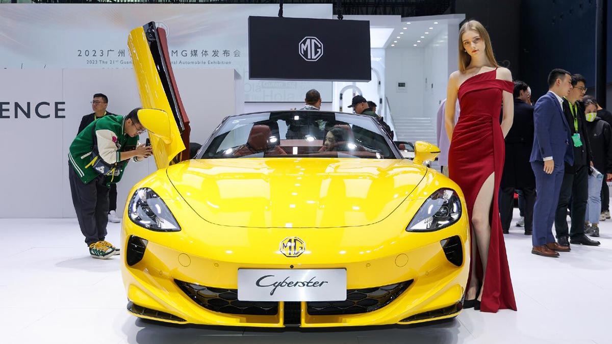 MG's electric roadster Cyberster officially launched in China with starting price of $44,150-CnEVPost