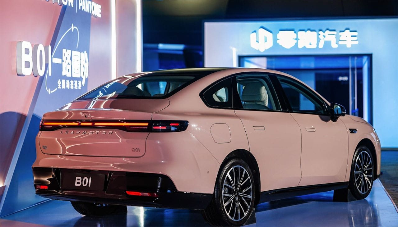 Leapmotor launches B01 electric sedan with starting price of ,550